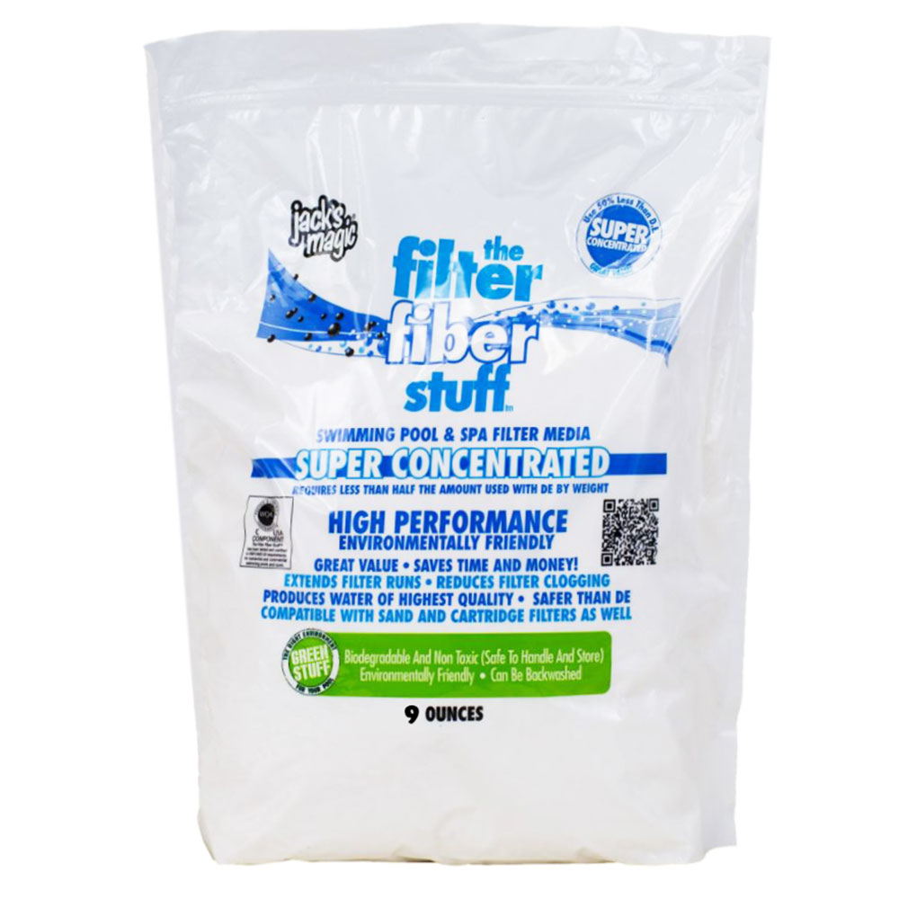 JMFIBER09 Jack's Magic Pool Filter The Filter Fiber Stuff 9oz Bag