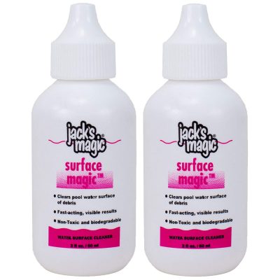 JMSURFACE02 Jacks Magic Pool Water Surface Cleaner Surface Magic 2-Pack Multi-Pack