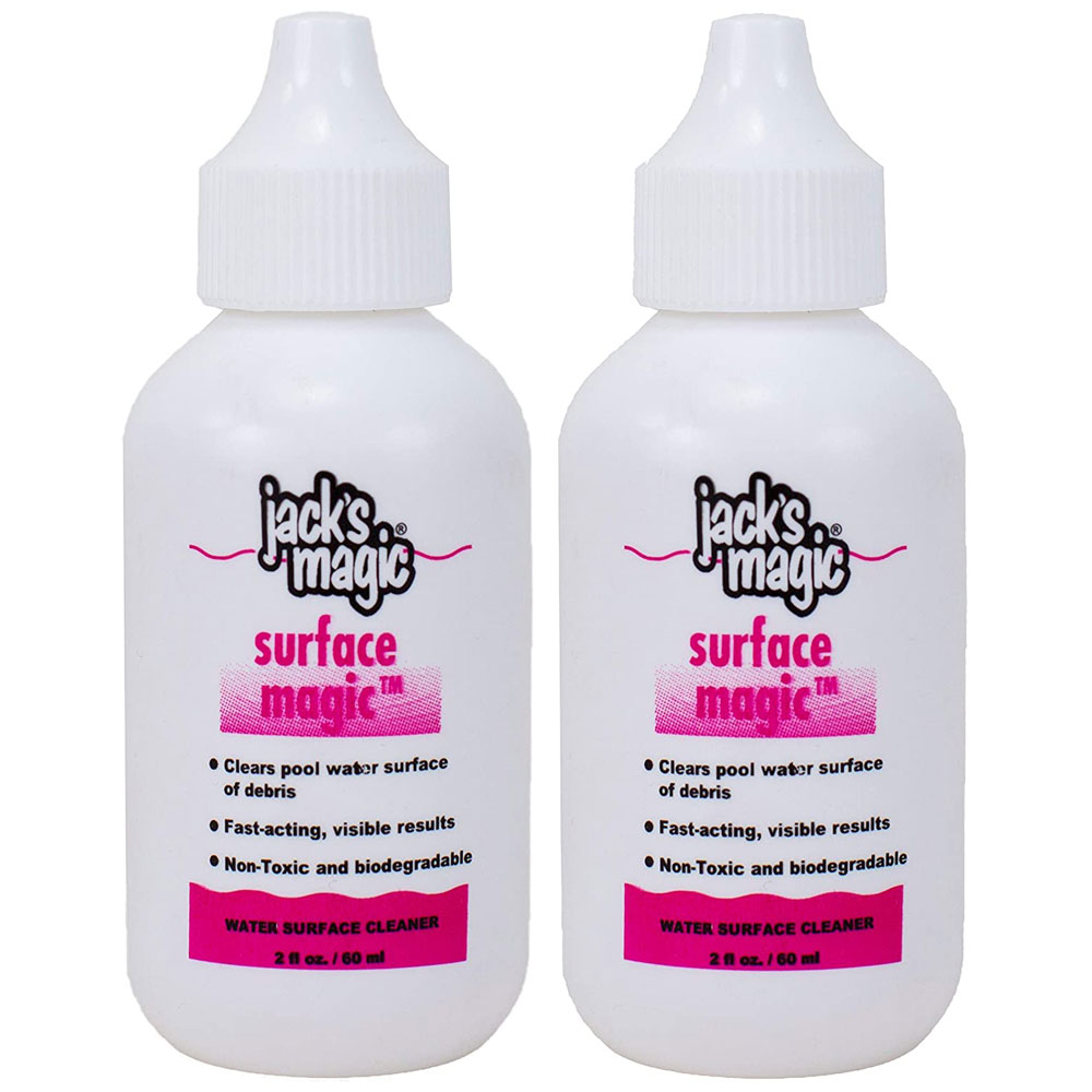 JMSURFACE02 Jacks Magic Pool Water Surface Cleaner Surface Magic 2-Pack Multi-Pack