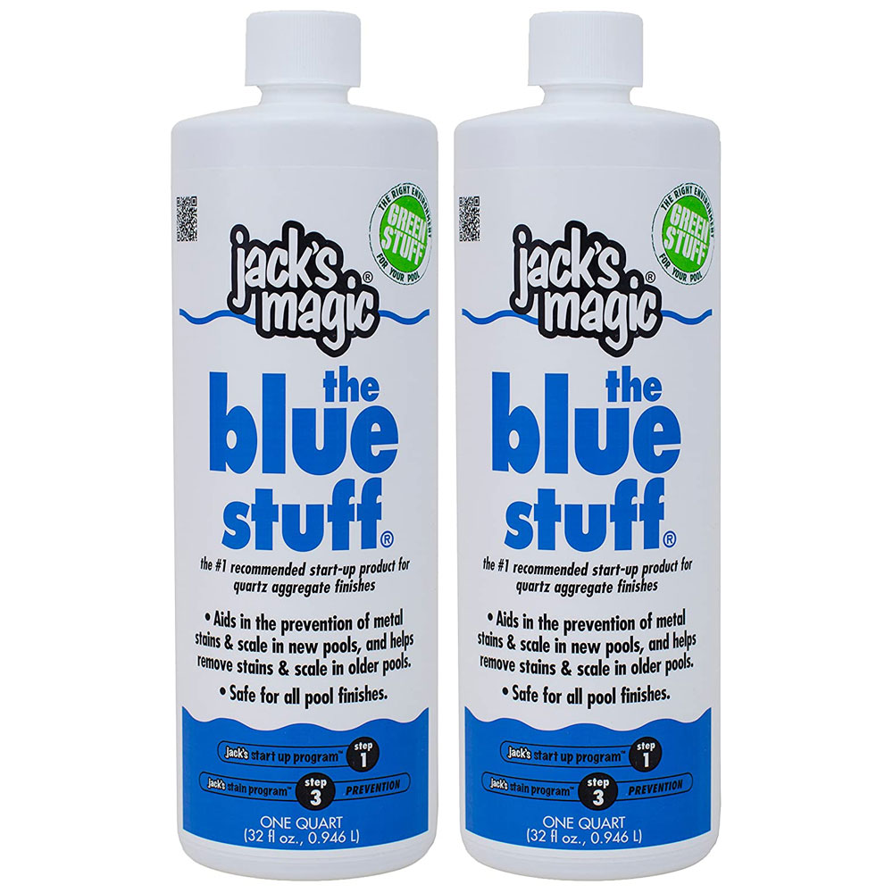 JMBLUE032 Jacks Magic The Blue Stuff Pool 32oz. (2 Count)