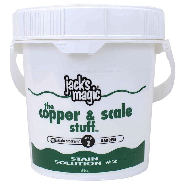JMCOPPER5 Jacks Magic The Copper and Scale Stuff Stain Solution 2 5lb.