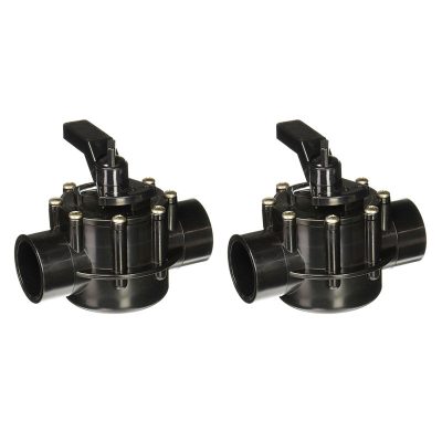 4724 Jandy Neverlube 2-Way CPVC Diverter Valve 1.5in. - 2in. (2 Count)