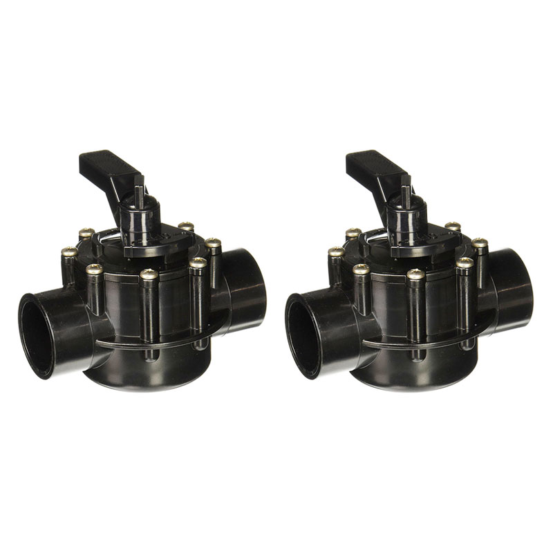 4724 Jandy Neverlube 2-Way CPVC Diverter Valve 1.5in. - 2in. 2-Pack Multi-Pack