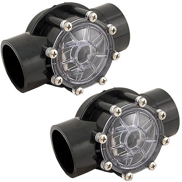 7235 Jandy Type Swing Check Valve 1.5in.-2in. 2-Pack Multi-Pack