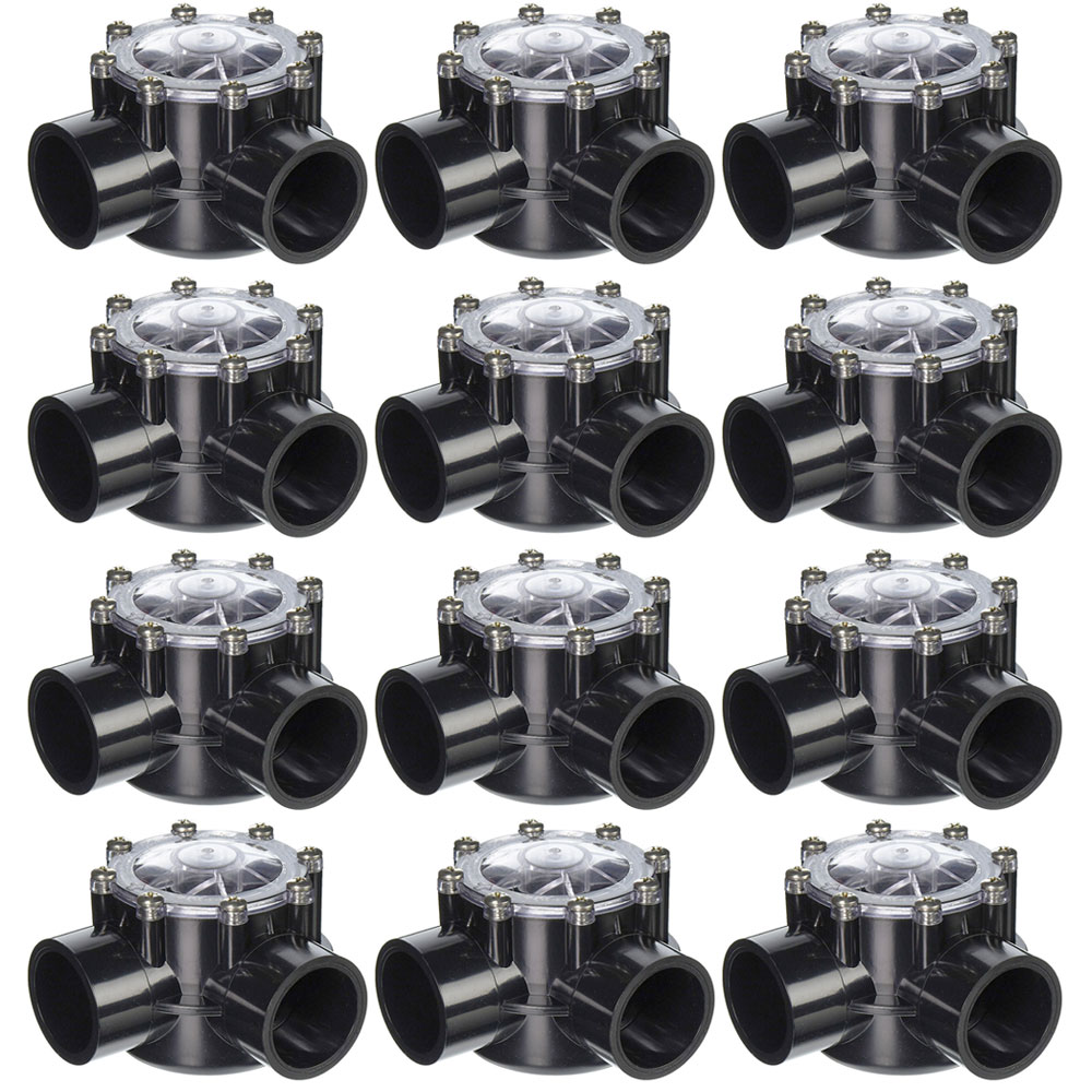 Jandy Type Check Valve 90 Degree 1.5in. - 2in. 7511 - 12 Pack