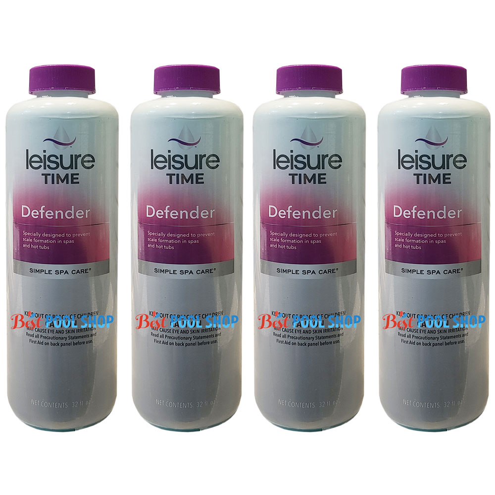 B Leisure Time Spa Defender 32oz. 4-Pack Multi-Pack