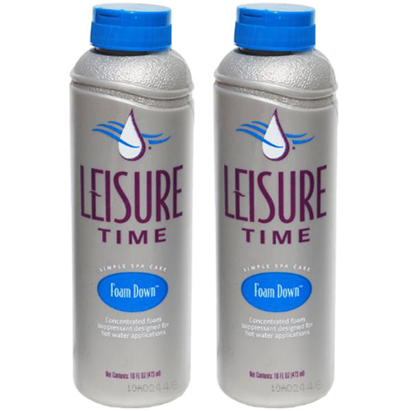 HQ Leisure Time Spa Foam Down 16oz. H (2 Count)