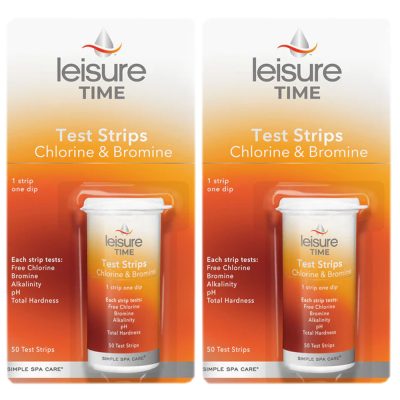 45006A Leisure Time Spa Hot Tub Bromine Test Strips 45005 (2 Count)