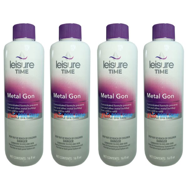 D Leisure Time Spa Metal Gon 16oz. (4 Count)