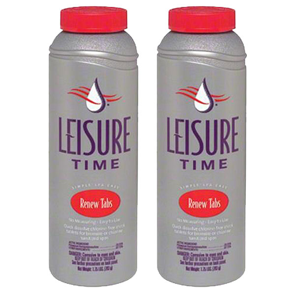 45305A Leisure Time Spa Renew Tabs 1.75 lbs. 2-Pack Multi-Pack