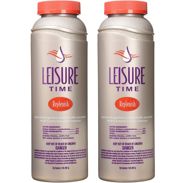 45310A Leisure Time Spa Replenish Shock Oxidizer 2 lb - 2 Pack