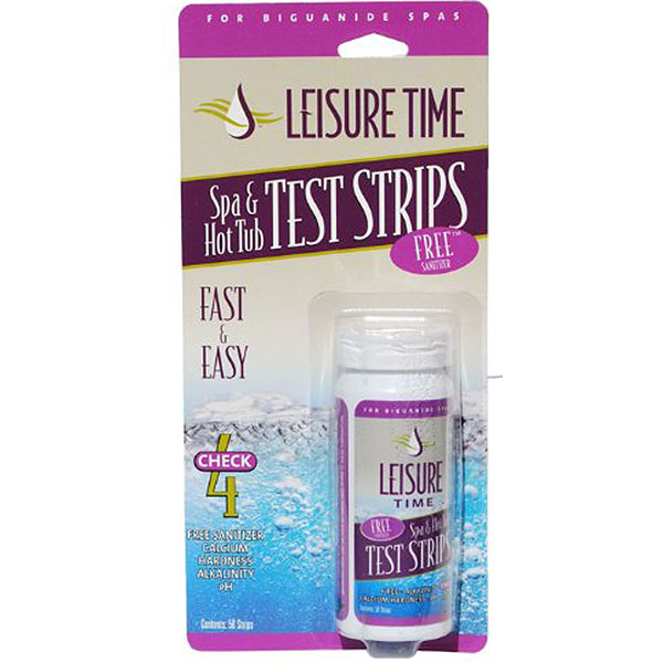 45020A Leisure Time Spa Test Biguanide System Spa 50 Test Strips 4-Way