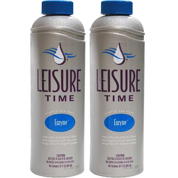 SGQ Leisure Time Spa Enzyme 32oz. 2-Pack Multi-Pack