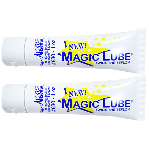 630 Magic Lube 1 oz. Teflon Based Lubricant Sealant Aladdin 2-Pack Multi-Pack