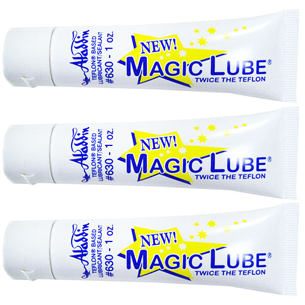 630 Magic Lube 1 oz. Teflon Based Lubricant Sealant Aladdin 3-Pack Multi-Pack