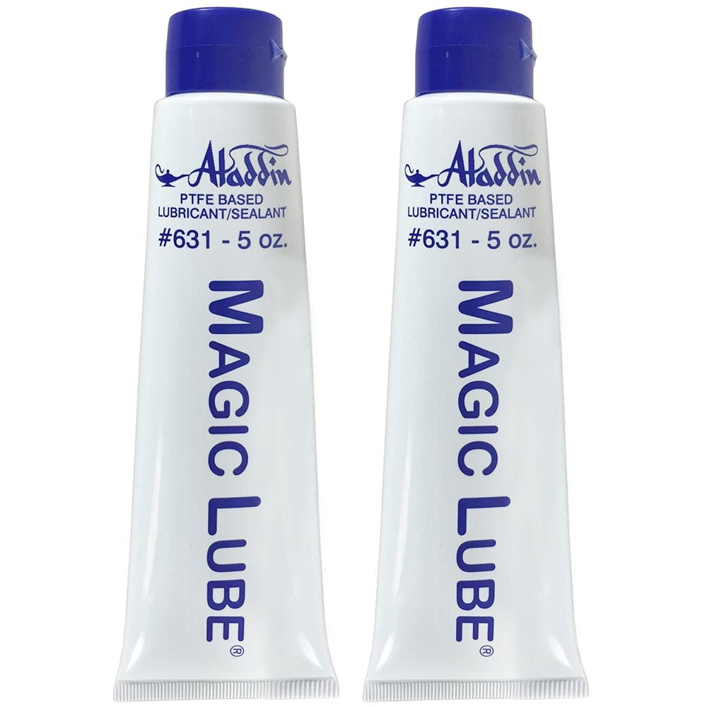 631 Magic Lube 5 oz. Teflon Based Lubricant Sealant Aladdin (2 Count)