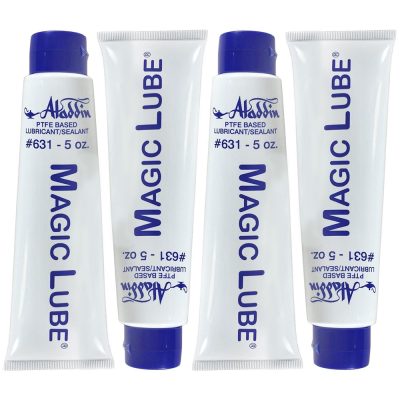 631 Magic Lube 5 oz. Teflon Based Lubricant Sealant Aladdin (4 Count)