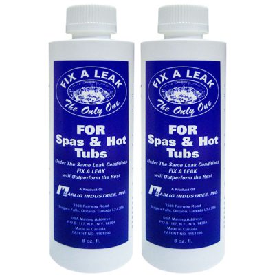 FAL8 Marlig Fix A Leak Spa & Hot Tub Leak Sealer 8 oz. 2-Pack Multi-Pack