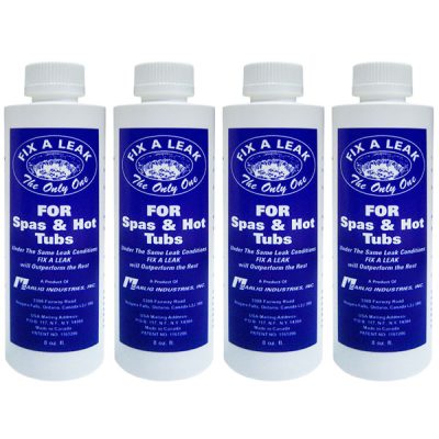 FAL8 Marlig Fix A Leak Spa & Hot Tub Leak Sealer 8 oz. 4-Pack Multi-Pack