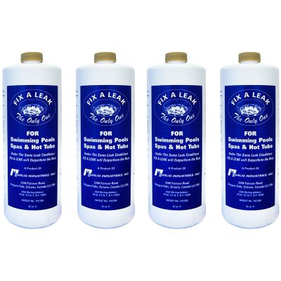 FAL32 Marlig Fix A Leak Pool Spa Hot Tub Leak Sealer 32oz. 4-Pack Multi-Pack