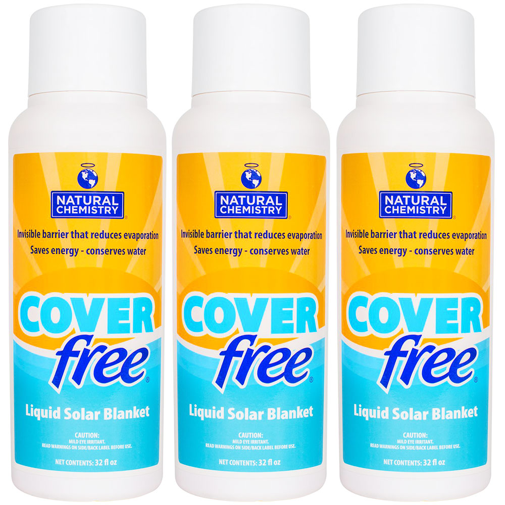 17100NCM Natural Chemistry Liquid Solar Pool Cover Free 3-Pack Multi-Pack