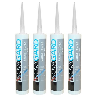 RX71650-10C2 700-165 Novagard Pool Tile Gray Grout Sealer Sealant 4-Pack Multi-Pack