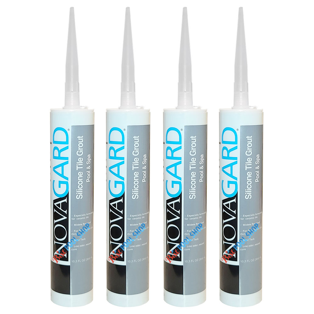 RX71650-10C2 700-165 Novagard Pool Tile Gray Grout Sealer Sealant 4-Pack Multi-Pack