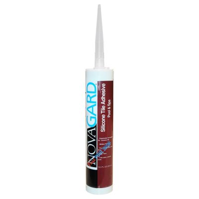 RX71630-10C2 700-163 Novagard Pool Tile Silicone Adhesive White