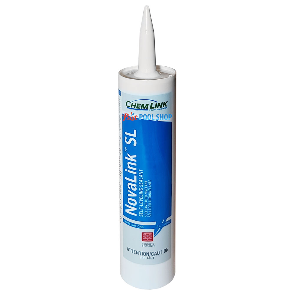 F1234GR NovaLink SL Pool Deck Self-Leveling Sealant Gray 10oz.