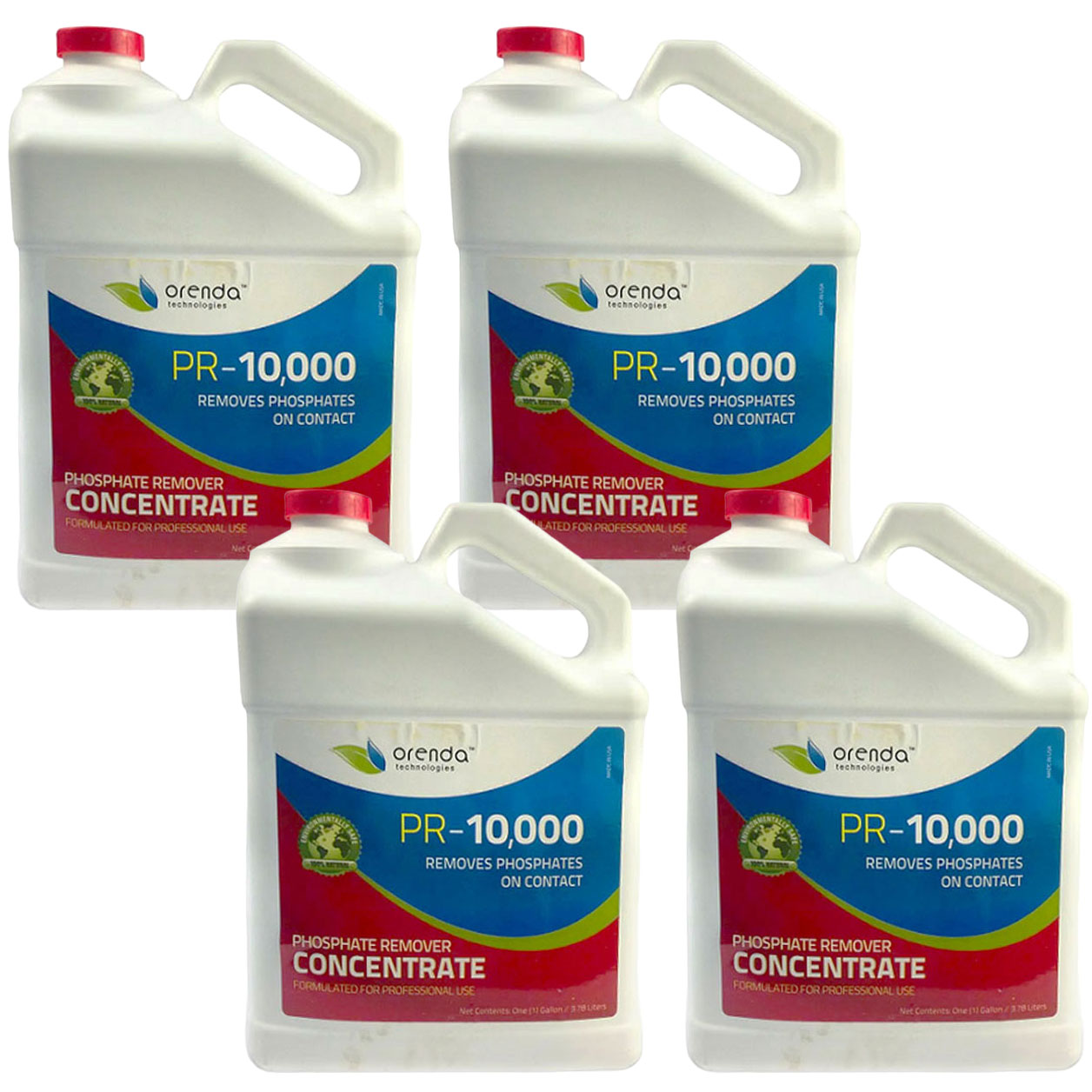 ORE-50-227 Orenda PR-10,000 Phosphate Remover Concentrate 1Gal. - 4 Pack