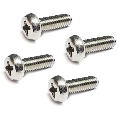 072546 Ortega Valve Screw 8-32 X 1/2 SS Phillips Head - 4 Pack