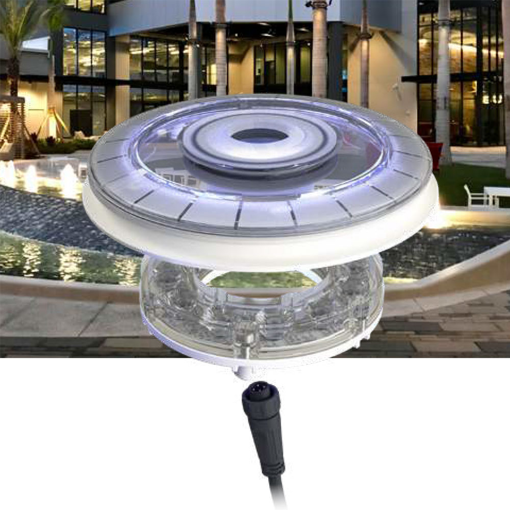 64-EGB-CGS-150 PAL Evenglow Concrete Pool Spa Multi Color LED Bubbler with 150ft Cable