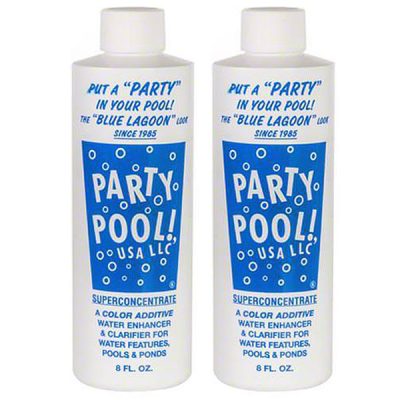 47016-00008 Party Pool Dye Color Additive Blue Lagoon 8oz - 2 Pack