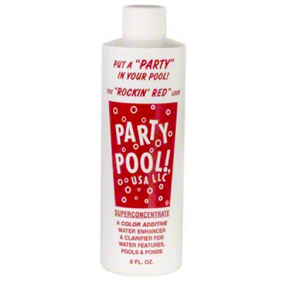 47016-00010 Party Pool Dye Pool Color Additive Rockin Red 8oz