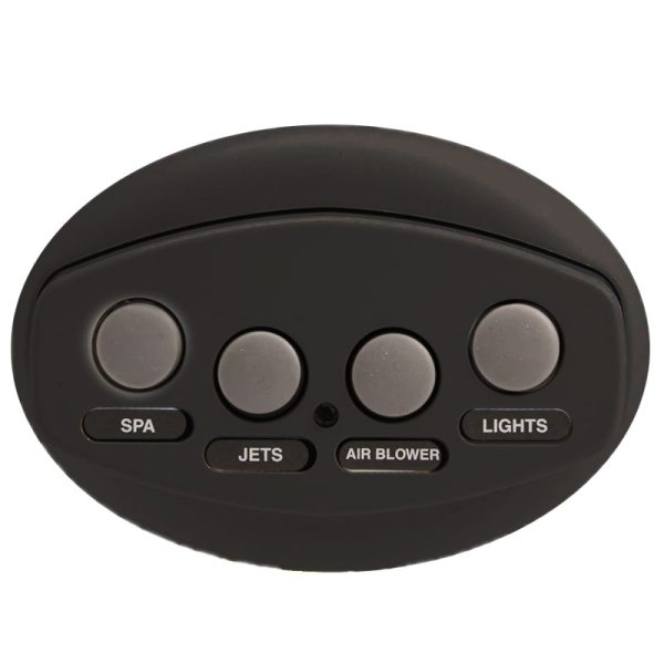 521892 Pentair Black 100 ft. Four Button iS4 Spa Side Remote