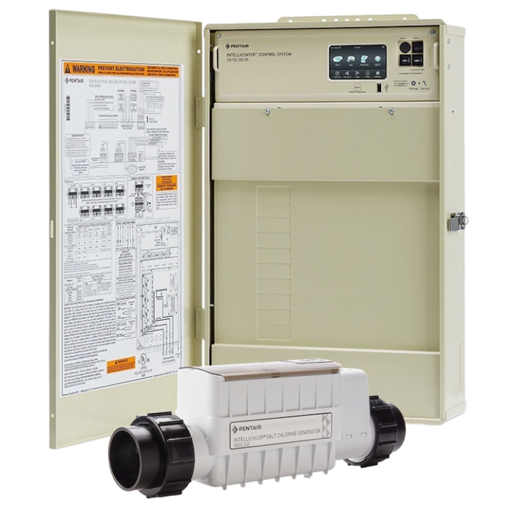 521908 Pentair® IntelliCenter Pool Spa Automation i10PS System with Salt