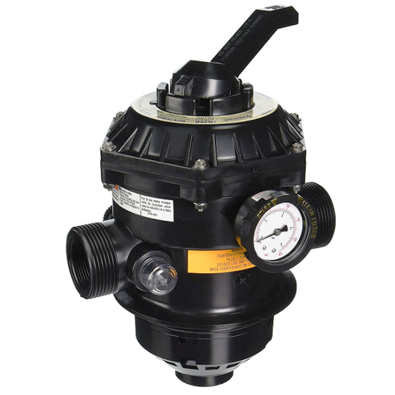 262506 Pentair® Tagelus Pool Filter Multiport Backwash Valve ABS Clamp