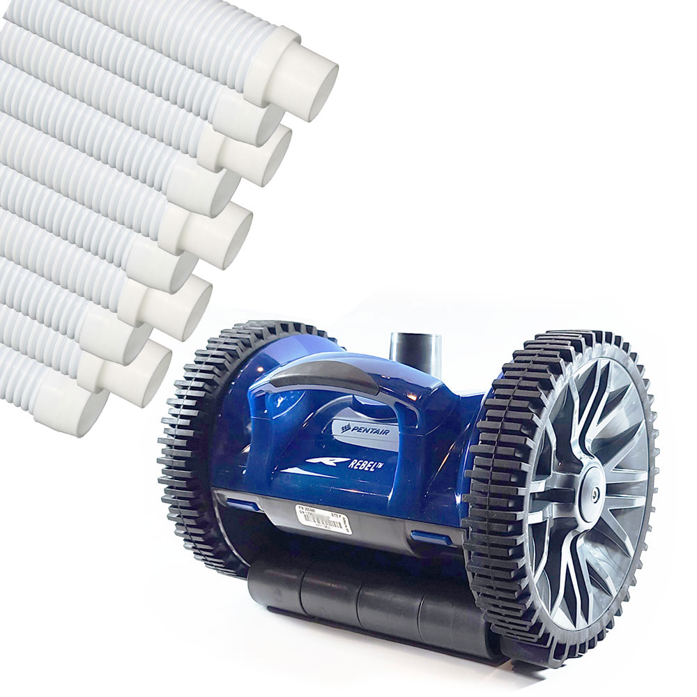 Pentair® 360473 V2 Rebel Suction Side Pool Cleaner's Head 360486 With 10 Hoses