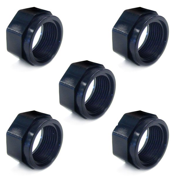 D16 Polaris Mender Nut Feed Hose Black Pool Cleaner - 5 Pack