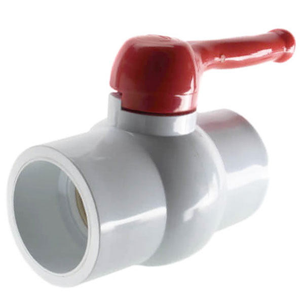 1025WS Pool Plumbing Socket x Socket Ball Valve 2.5 Inch