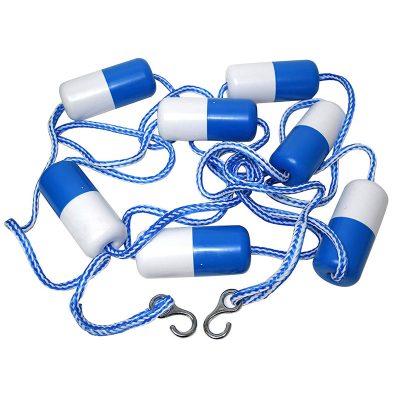 B8484 Pool Rope Blue Devil 18 ft. with Floats