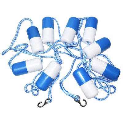 B8485 Pool Rope Blue Devil 20 ft. with Floats