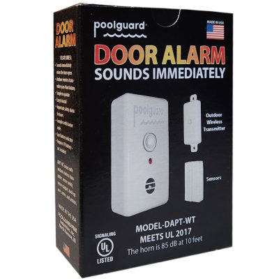 DAPT-WT Poolguard UL 2017 Water Hazard No Delay Door Alarm