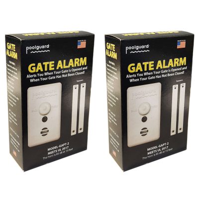 GAPT Poolguard UL 2017 Water Hazard Pool Gate Alarm -2 - 2 Pack