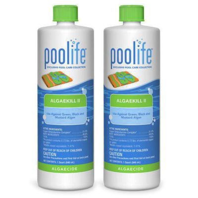 62070 Poolife AlgaeKill II Swimming Pool Algaecide - 2 Pack