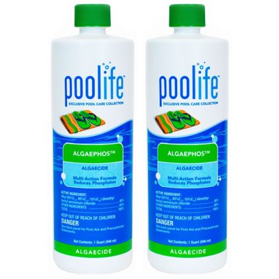 62068 Poolife AlgaePhos Quat Algaecide & Phosphate Remover 2-Pack Multi-Pack