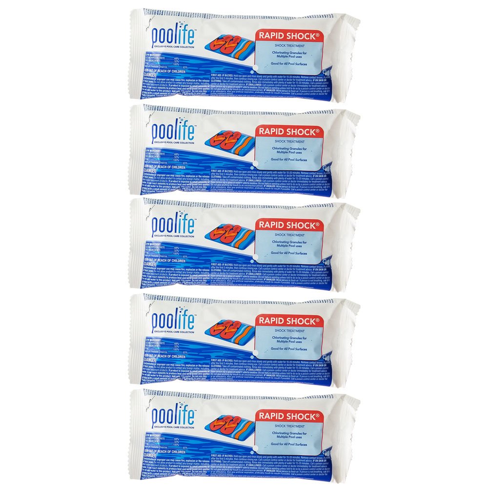 22232 Poolife Swimming Pool Rapid Shock 1lb. bag (5 Count)