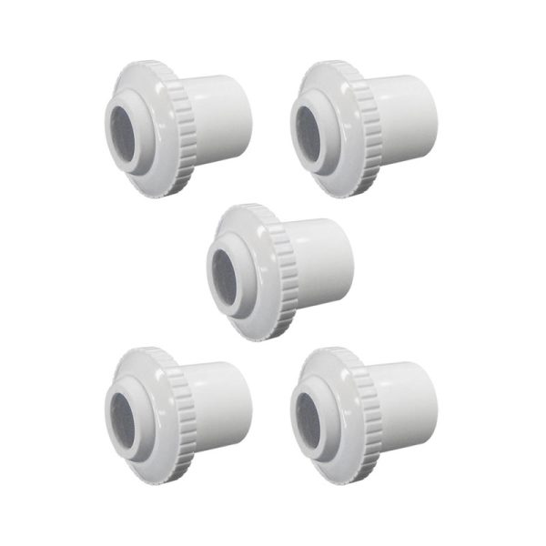 11212A Pooline 1.5 in. Sleeve 1 in. White Hydrostream Jet 2 - 5 Pack