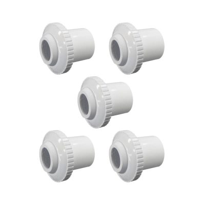 11212A Pooline 1.5 in. Sleeve 1 in. White Hydrostream Jet 2 5-Pack Multi-Pack