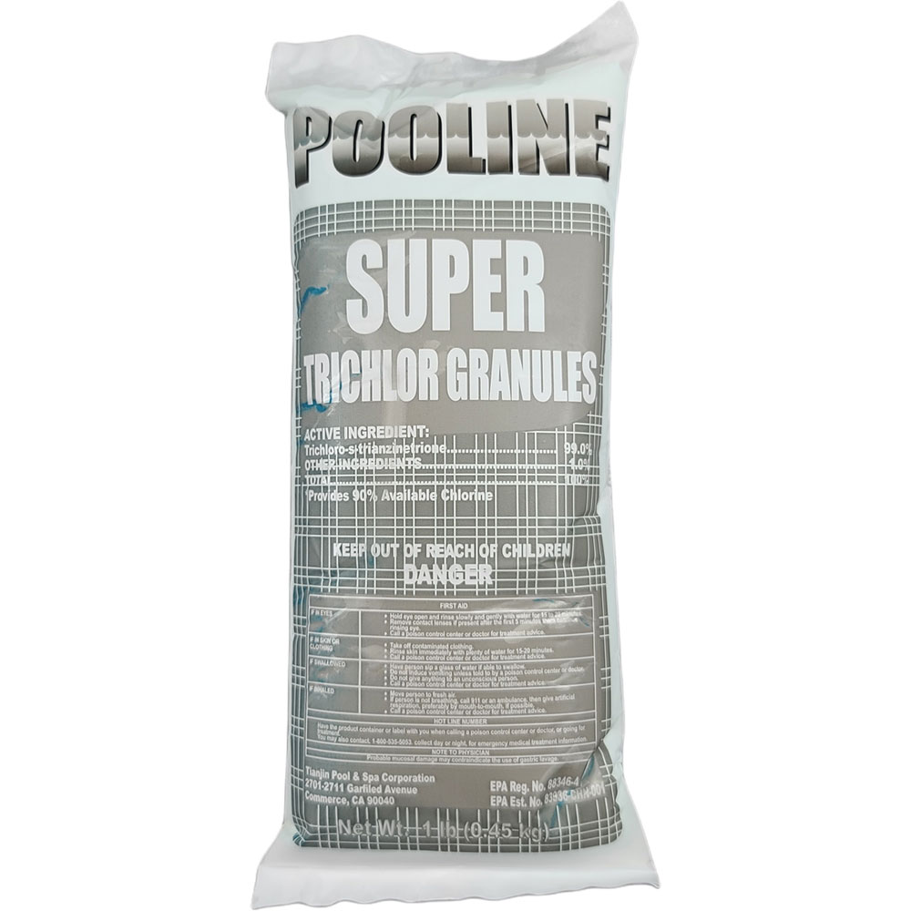 11939 Pooline Pool 99% Trichlor Swimming Pool Shock 1lb.